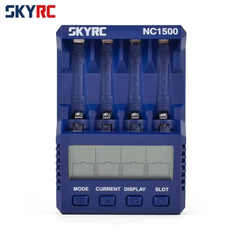 SKYRC NC1500 5V 2.1A 4 Slots Battery Charger LCD Smart Charger AA AAA Analyzer Nimh Discharge & Refresh