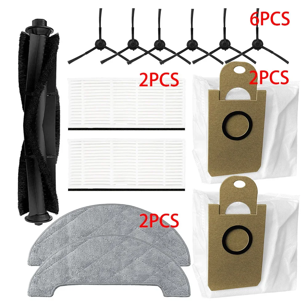 먼지 봉투 HEPA 필터, 샤오미 VIOMI S9 진공 청소기 교체 청소 필터 걸레 천 액세서리