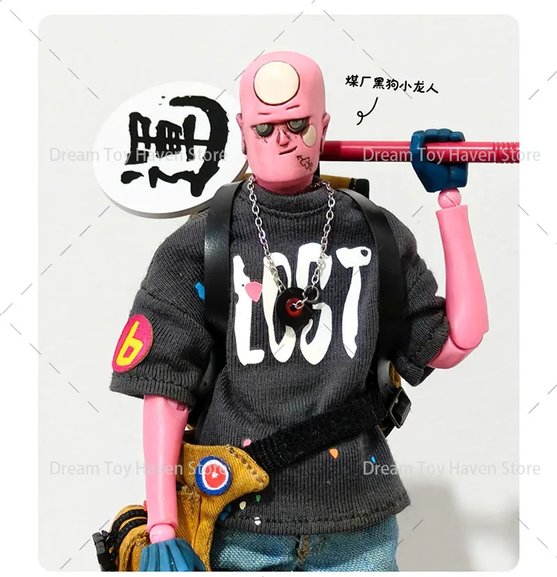 1/12 مقياس الجندي قلادة قلادة العصرية العسكرية الزخرفية قلادة ملحق صالح 6 بوصة عمل الشكل الدمى نموذج اللعب #4