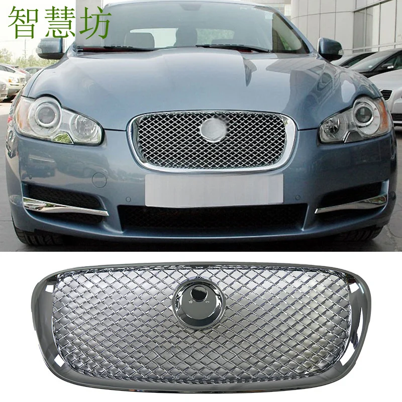 Suitable for 2008-2011 XF , old model Jaguar , electroplated , all- grille, glossy black