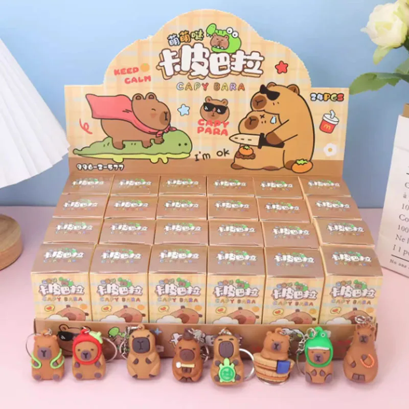 2025 * Anime Sanrio Hello Kitty Kuromi Portachiavi Ciondolo Figure Pokemon Pikachu Portachiavi Cieco Scatola Giocattolo Per I Bambini Regalo Di Natale