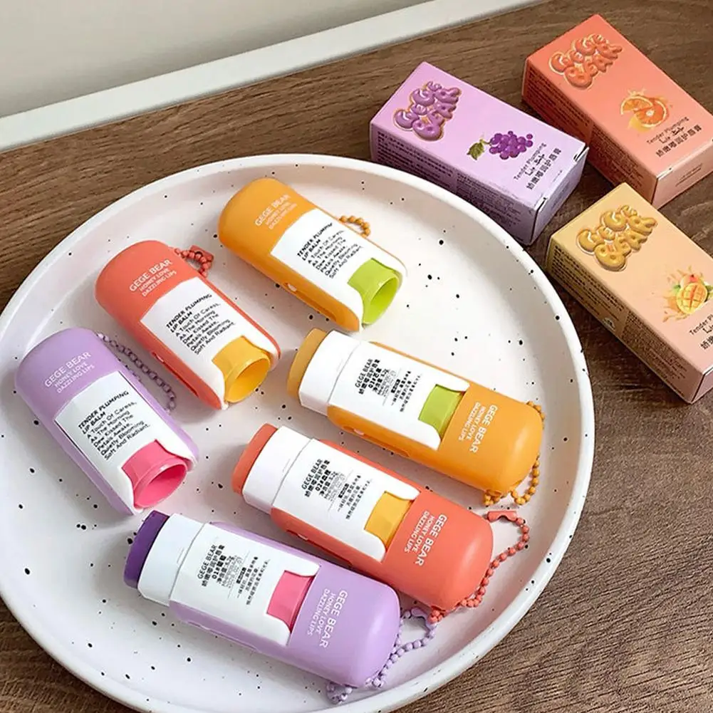 게게 베어 젤리 립밤 립스틱 과일 보습 롱래스팅 메이크업 프라이머 립글로스 케어 건조 방지 세럼 립 P6V6