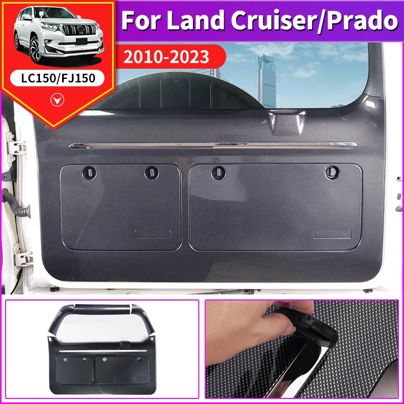 For Toyota Land Cruiser Prado 150 2010-2023 Tailgate Toolbox Trunk Protection Board Interior Modification Accessories upgraded