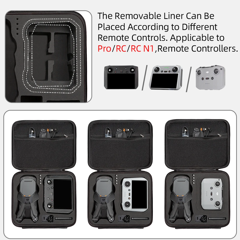 Cho DJI Mavic 3 Cổ Điển Vali Lưu Trữ Di Động Trường Hợp Khó Khăn Cho DJI Mavic 3 Hộp Lưu Trữ
