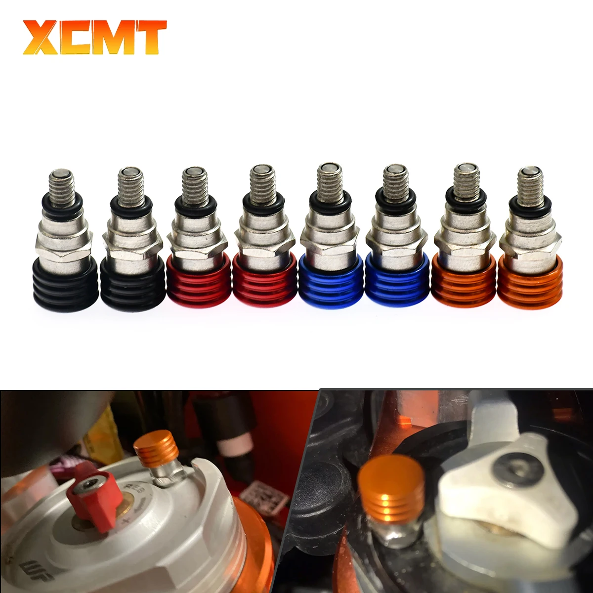 M4x0.7 Fork Air Bleeder Valves For KTM SX SXF EXC XC XCF XCW XCFW ADV Duke For Husqvarna TE FE TC FC 85 125 150 250 350 450 500