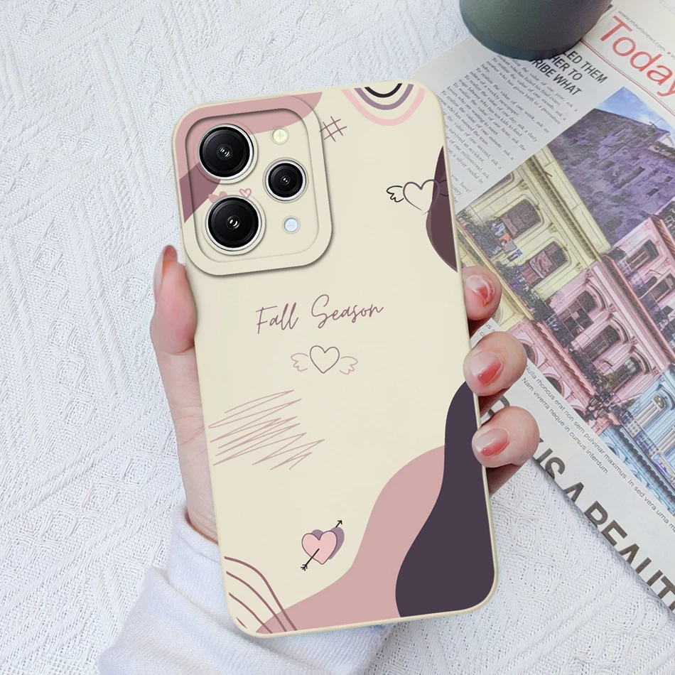 For Xiaomi Redmi 12 4G 5G 12C 11A Phone Case Hot Style Camera Protection Liquid Silicone Back Cover For Redmi12 12 C 11 A Bumper image 3