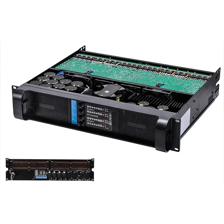 2026 New FP-10000Q 4-Channel Amplifier With NomadLink Network Monitoring And Dedicated Control For Touring Applications