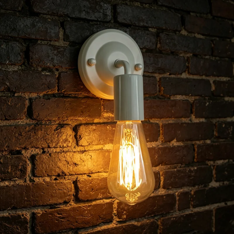 Edison Bulb DIY Wall Light Fixture E27 Metal Plated Loft Retro Vintage Iron Beside Lamp 90V-240V Antique Iron Industrial Sconce