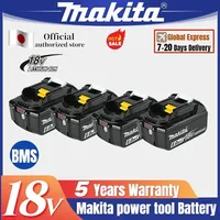 BL1890 Original makita  18V  Li-Ion Battery 6Ah/5Ah/3Ah  For Makita  LXT BL1830 BL1815 BL1860 BL1840  BL1850 TD251DZ