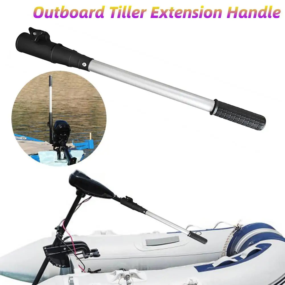 

Adjustable Fit Extendable Grip Telescopic Aluminum Alloy Rod Throttle Control Extension Rod for Boat Accessory