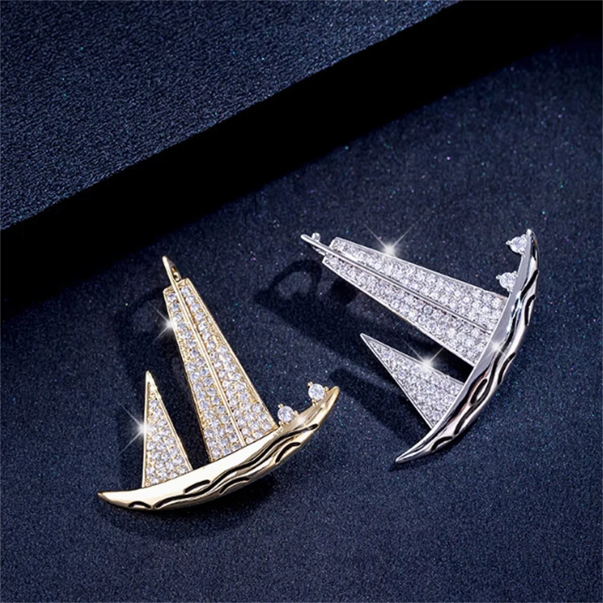 Sailboat Brooch For Men And Women, Fashionable And Exquisite Jewelry, Party Daily Clothing Accessories, Trendy And Cool Gifts