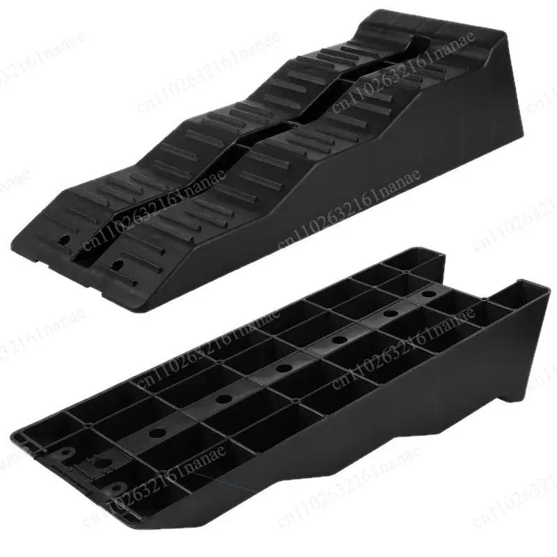 RV Leveling Ramps Anti-Skid Campers Tire Wheel Chocks Car Leveling Blocks Lightweight Curb Ramps Heavy Duty Threshold Ramp