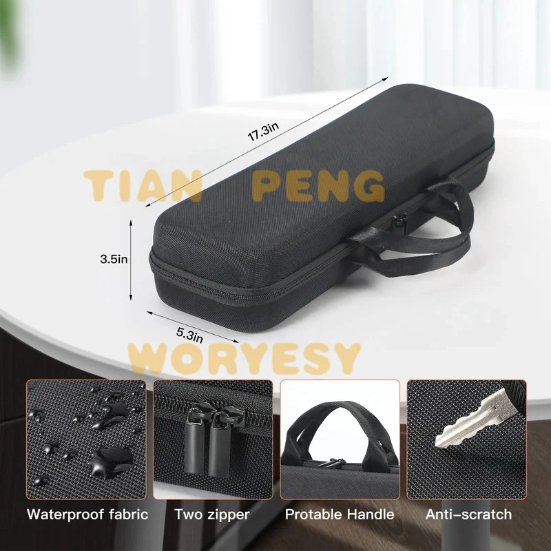 For Dyson (HT01) Storage Bag Full-Wrap Layout Encloses Styling Tool Completely And Shields Outer Surface From Scratches During