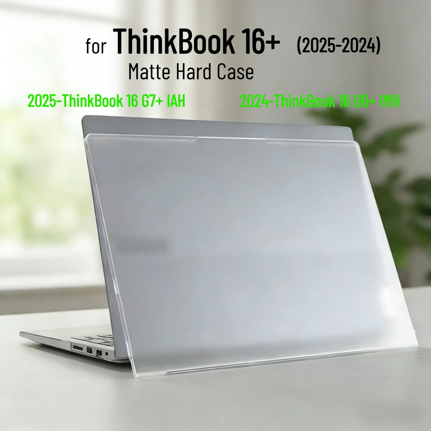 Frosted Hard Pc Shell for 2025 Lenovo ThinkBook 16 G7+ IAH Laptop Matte Case 16-Inch for 2024 Thinkbook16 G6+ IMH Notebook Cover