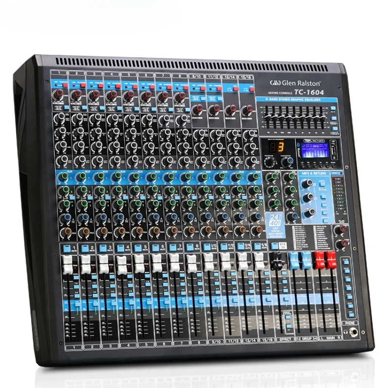 

Best Price Digital 16 channel Video System Sound Console Audio Mixer For Large Hall