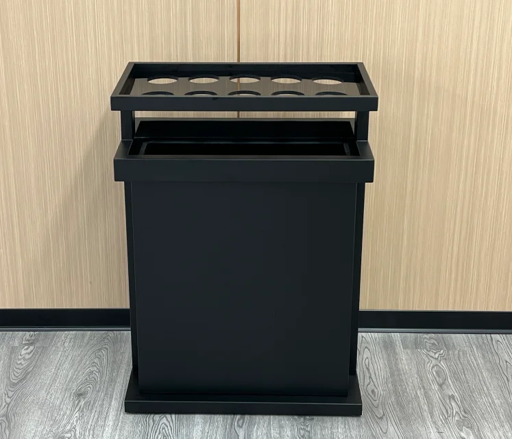 Professional stainless steel umbrella stand for hotels at favorable prices