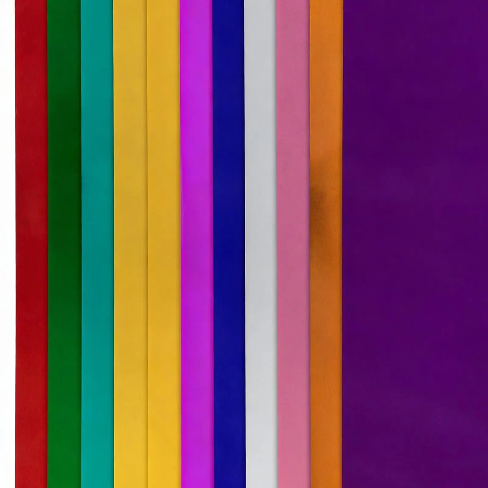 Spiegelkarton, dick, schimmernd, 250 g, 50 Stück, glänzendes Kartonpapier für Kunstprojekte, Sammelalbum, Hochzeit, Geburtstag, Party