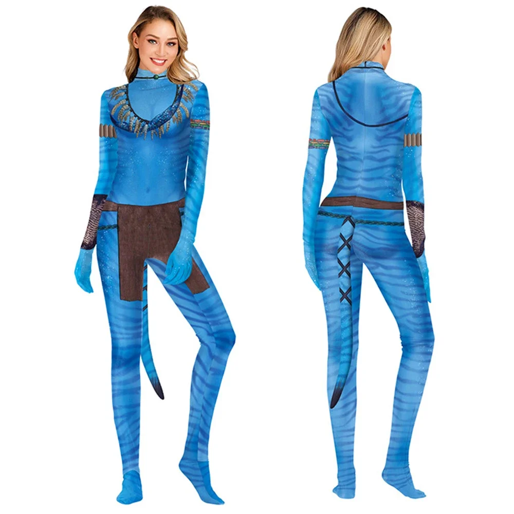 Avatar 3D Print Cosplay Bodysuit 3