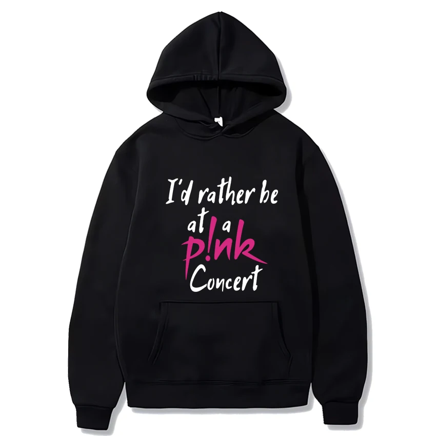 

High Quality P!nk Pink Music Tour 2024 Fashion Hoodie Men Women Fleece Long sleeve Sweatshirt Unisex Casual Oversized pullovers