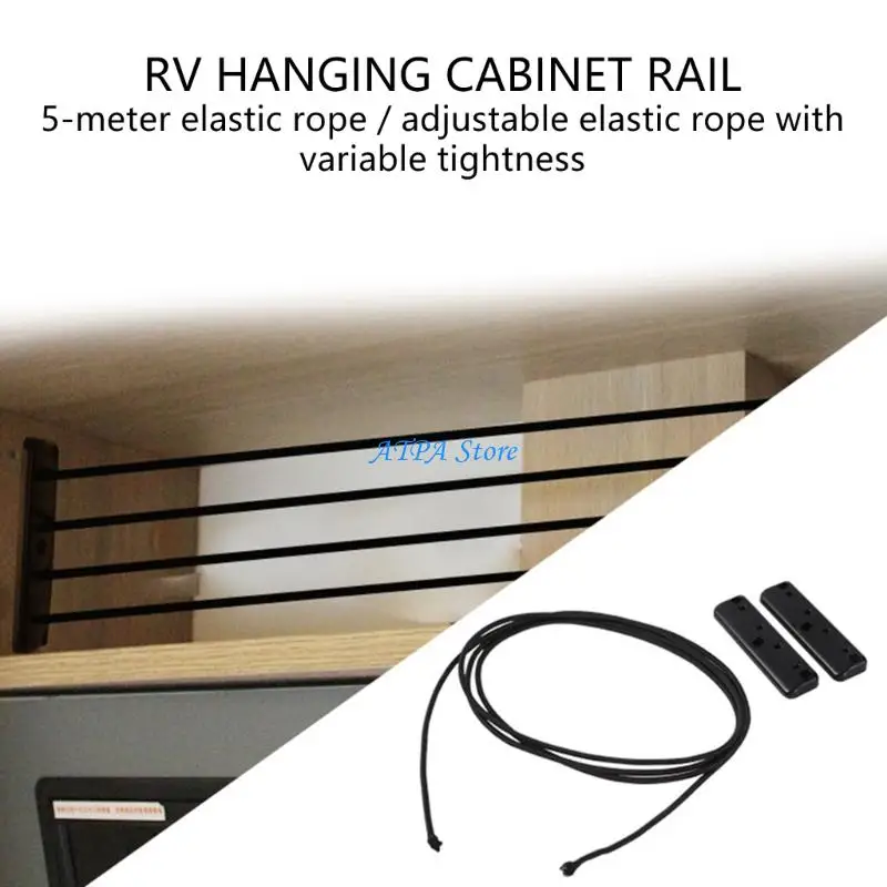 

U13C Secure Elastic Retention Net For Overhead Storage Compartments And Travel
