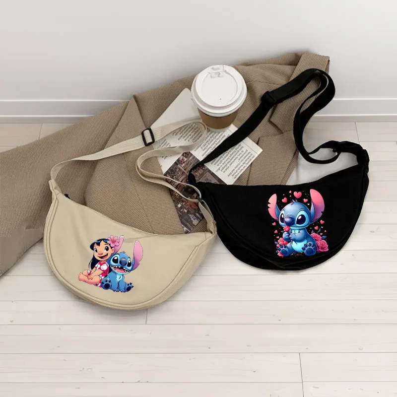 Kawaii Stitch Disney Women's Bag Handbags Shoulder Bags Crossbody Bag for Women Bag Female Cute Stitch Bags Crossbody Purse Bags