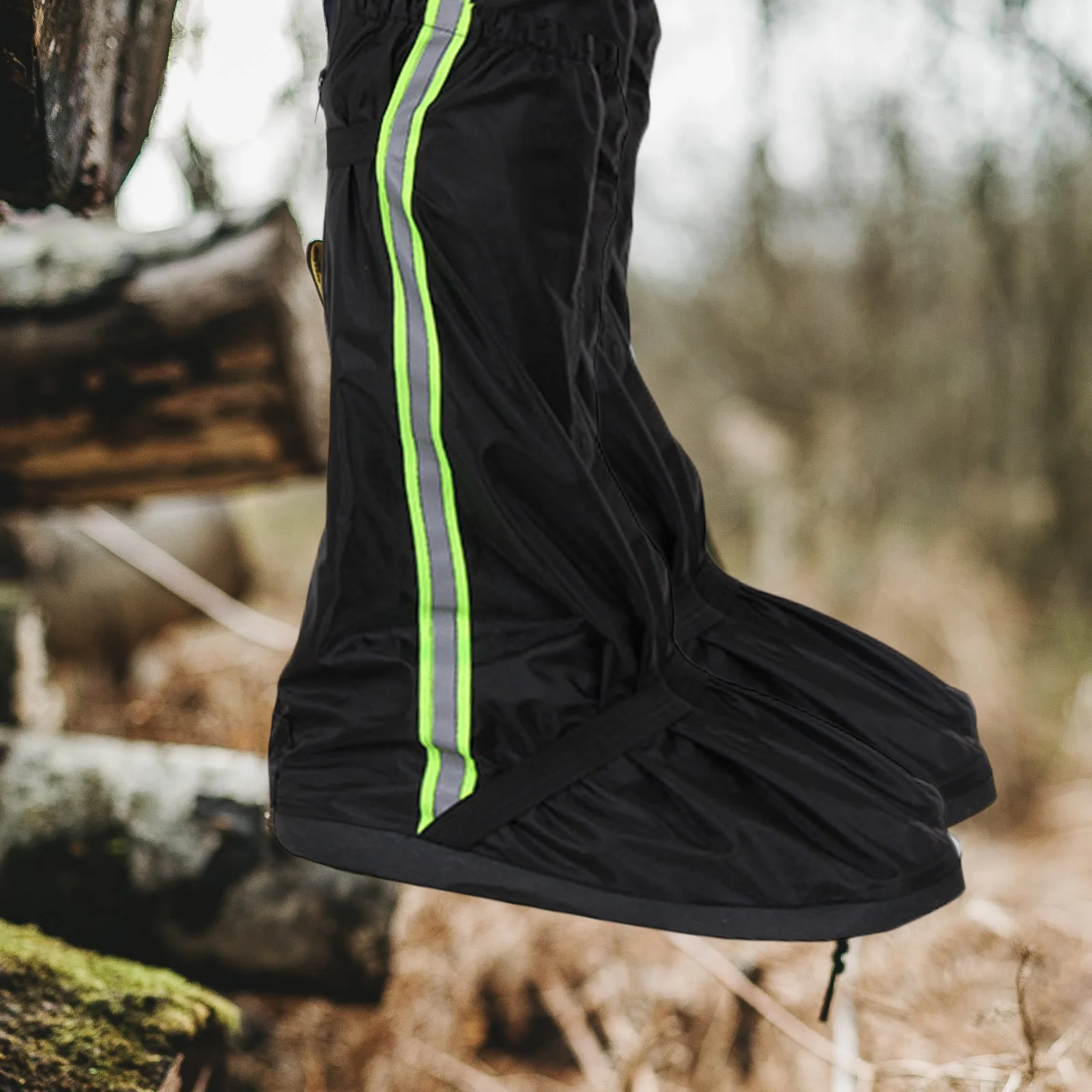 

1Pair Durable Oxford Cloth Gaiters for Men Women Rainproof Snow Leg Cover Hiking Cycling Climbing Outdoor Leg Gaiters