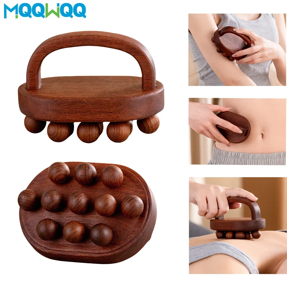 

Wooden Massage Body Brush for Cellulite Remover, Itchy Skin Relief, Body Shaping, Colombiana, Lymphatic Drainage Massager