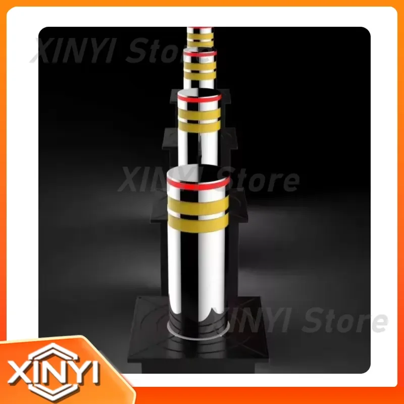 for Parking Barrier Rising Bollard 273mm Diameter Pole Electric Hydraulic Bollard Automatic Road Blocker Security Access