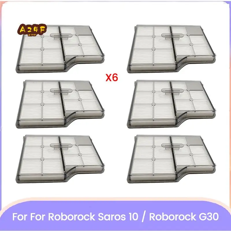

Замена фильтра A24F для Roborock Saros 10/G30, детали робота-пылесоса, моющийся фильтр, высокоэффективные фильтры