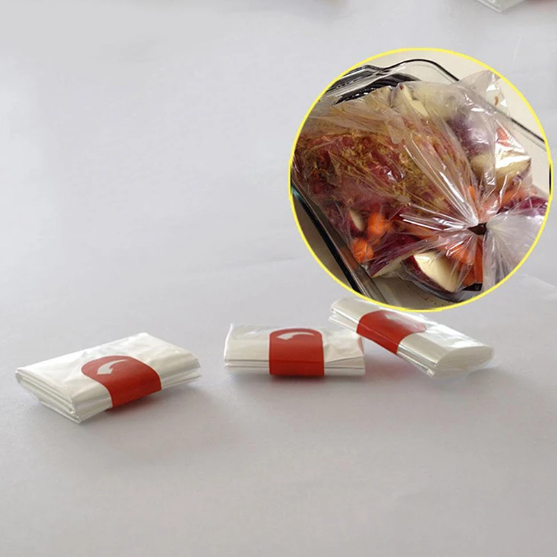 

Heat Resistant Turkey Baking Bags 20 30 or 50 Pcs Oven Roasting Bags for Chicken Meat Cooking 38cm by 25cm Food Grade