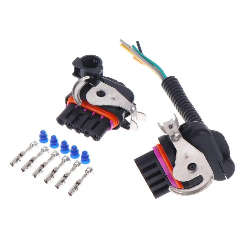 5pin 1.5mm Dj7051k-1.5-21 Black/18242.000.000 Vehicle Connector Is Suitable For Wiper Motor Plug