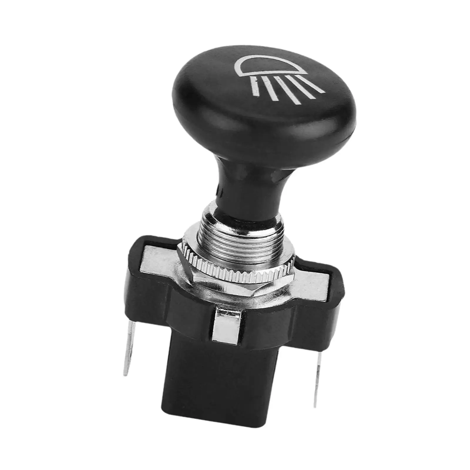Professional Performance Golf Cart Headlight Switch Black Bakelite Button for Electric Golf Cart Parts