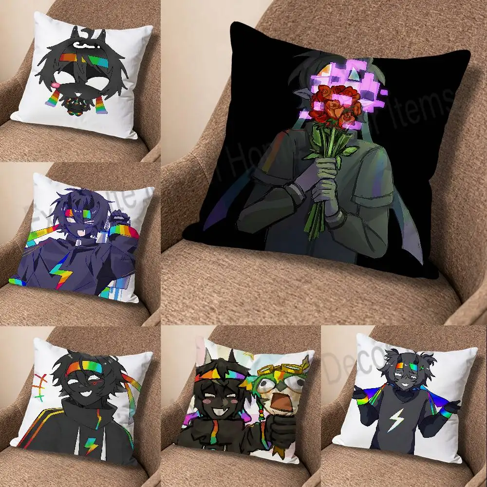 S-Spokeishere S-Spoke Game Pillow Cases for Bedroom Living Room Sofa Home Decor Polyester Cushion Cover with Zipper