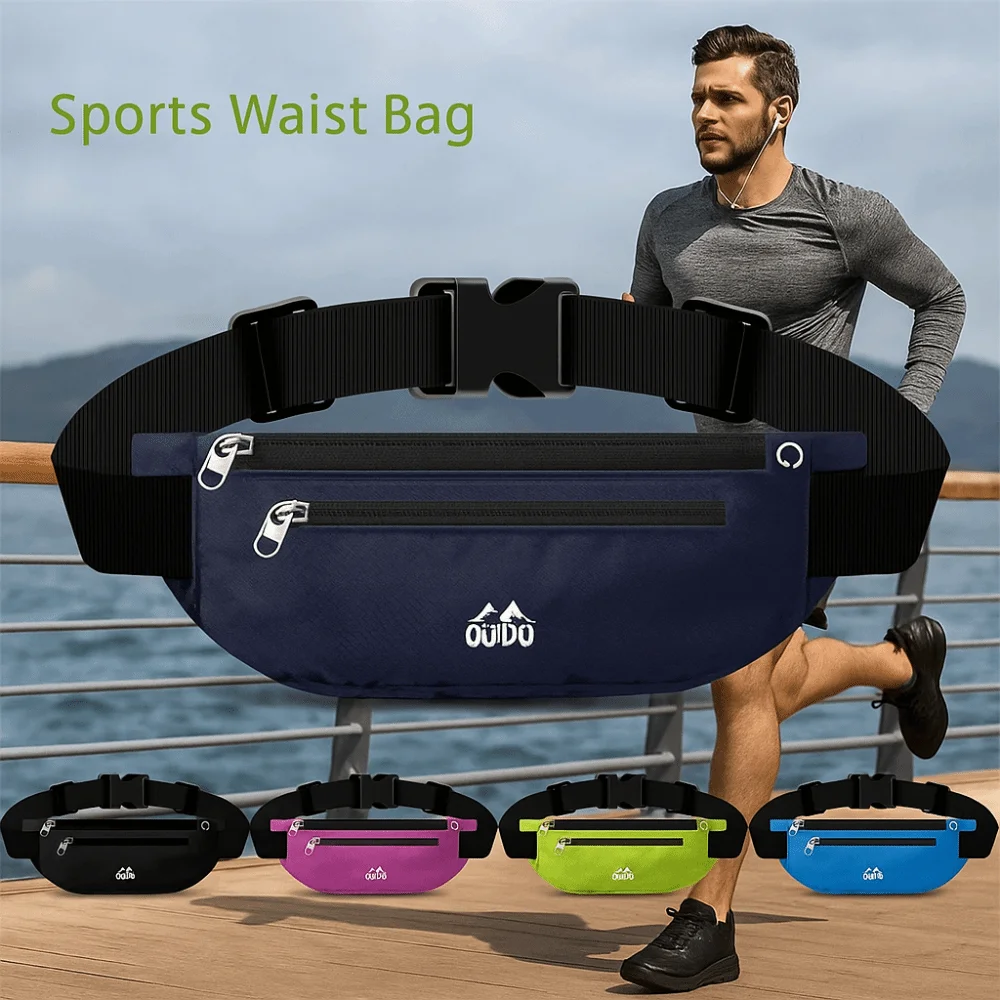 

Ultra-Thin Sport Mobile Waist Bag High Elastic Multifunctional Running Waist Bag Breathable Storage Sports Phone Bag