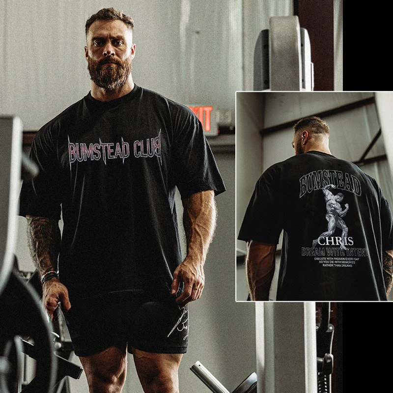 CBUM Chris Fitness Training Gym Casual T-Shirt Men's and Women's Luxury Brand Top 2026 New Art