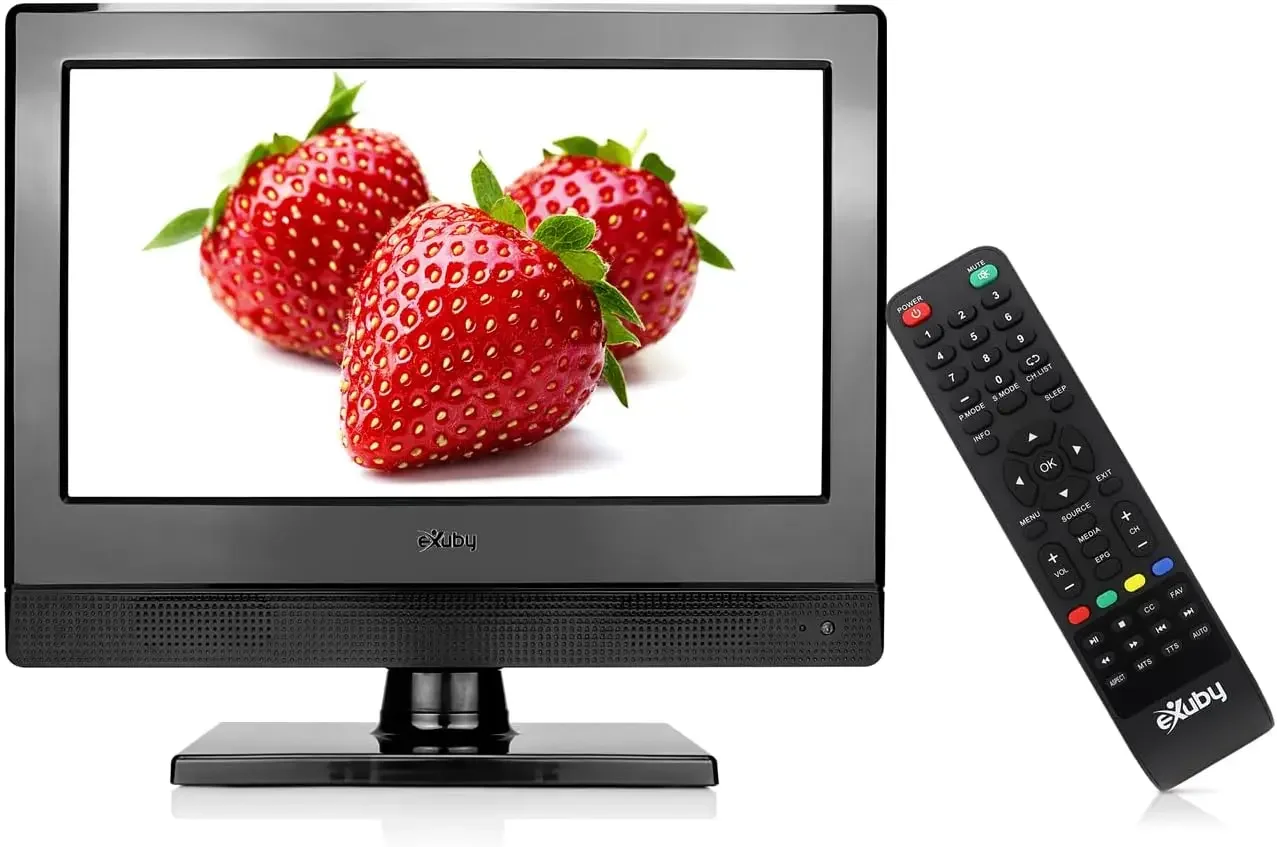 Fernseher – 13,3-Zoll-LED-Fernseher – überall HDTV ansehen – für Küchenfernseher, Wohnmobilfernseher,