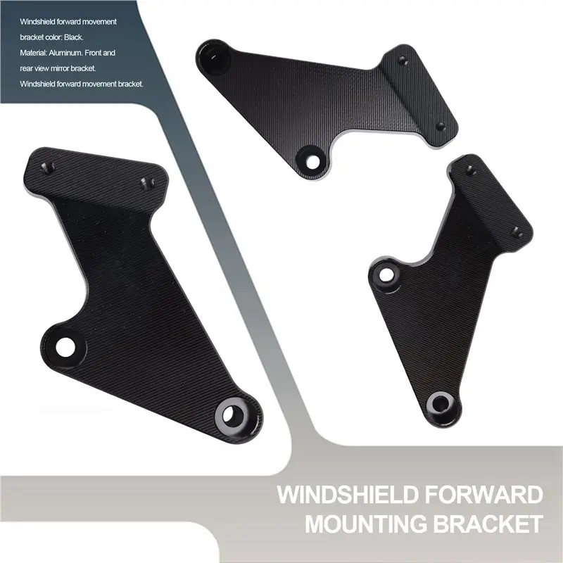 Front Rearview Mirror Mount Kit For XMAX 2023-2024 Windshield Forward Bracket Motorcycle Accessories
