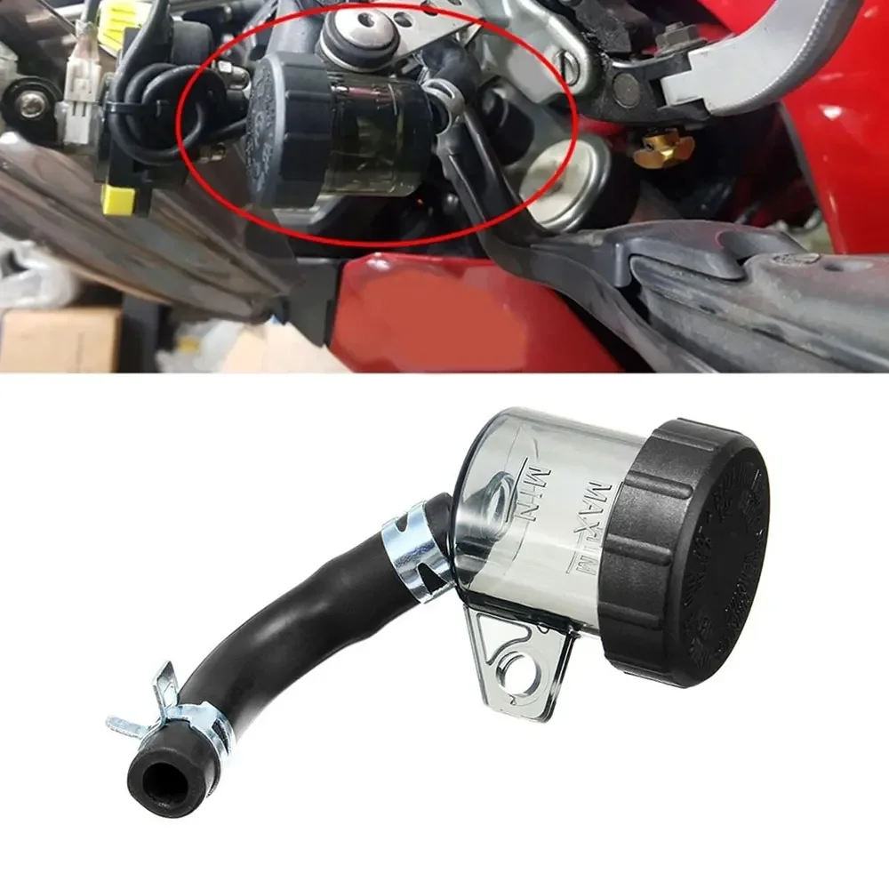 

1Pc Motorcycle Front Brake Clutch Fluid Bottle Master Cylinder Oil Reservoir Tank Cup Universal Accessories for Honda Suzuki