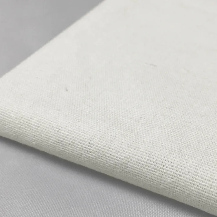 50x160cm Raw Cloth Faux Linen Cotton Fabric Rough Solid Linen Fabric DIY Sewing Storage Bag And Pillow Case Background Fabric