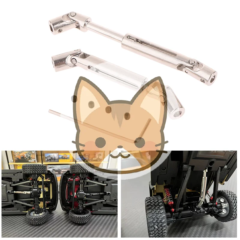 

1Pair MN82 MN78 RC Car Metal Drive Shaft RC Truck Drive Shaft RC Car Model Modification Accessories Toy Car Parts