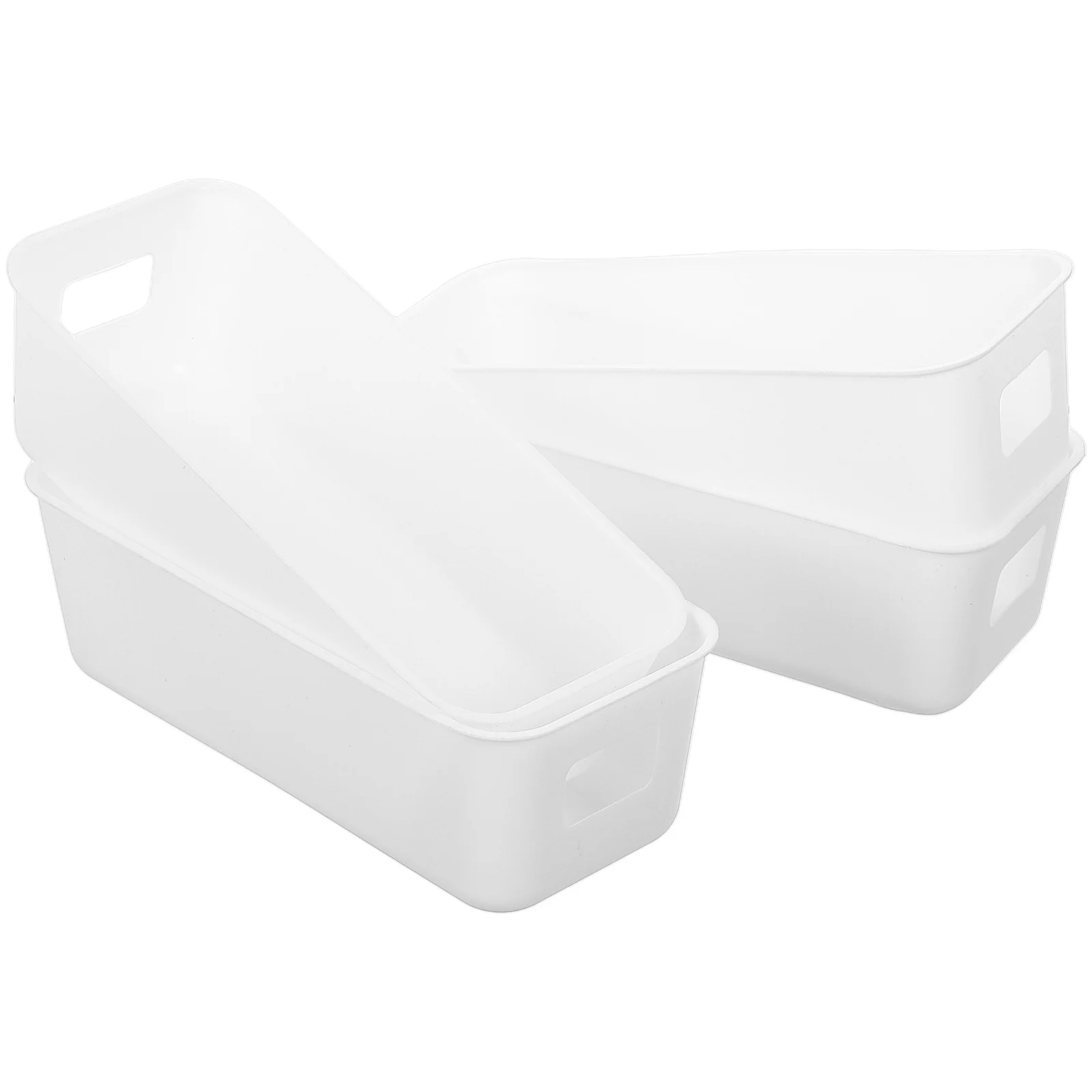 

8Pcs Storage Basket Set Multipurpose Plastic Organizers for Closet Shelf Bathroom Under Sink Kitchen Pantry Organization Box