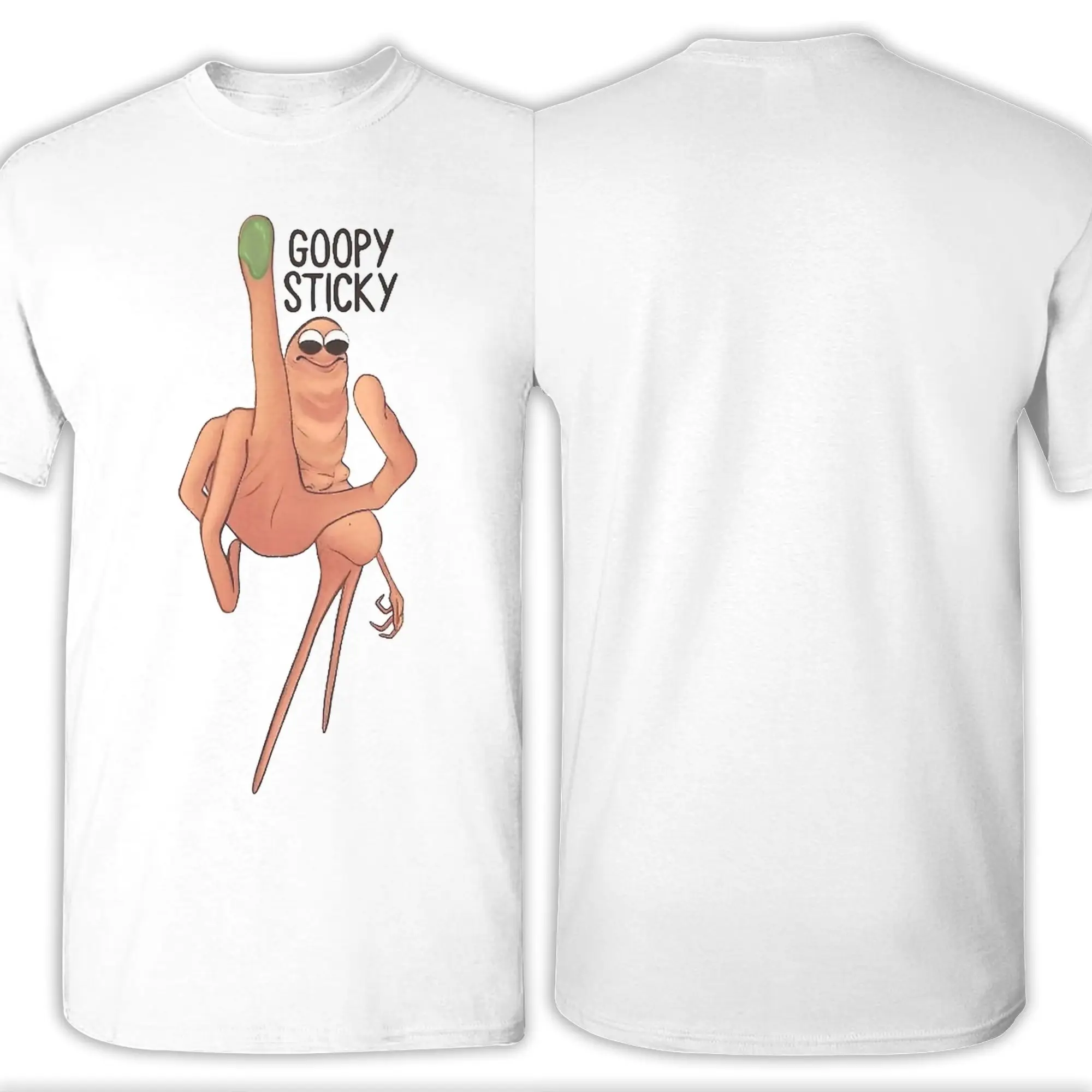 ماركوس الدودة تي شيرت للرجال 100% قطن تي شيرت عتيق برقبة دائرية تي شيرت بأكمام قصيرة ملابس أصلية