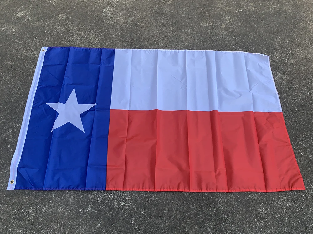 Z-ONE FLAG 3x5 Ft TEXAS  Flag 90x150cm polyester hanging  TEXAS TX American Lone Stars USA state  Flag