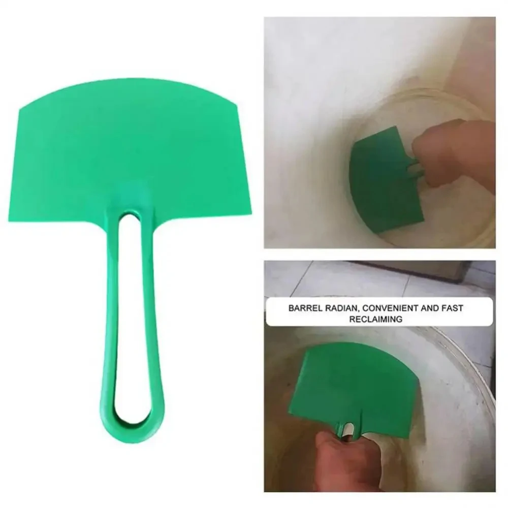 1/2Pcs Curved Bucket Scoop Scraper Spackle Paint Putty Knife Drywall Finishing Plaster Scraping Decals Patch Construction Tools
