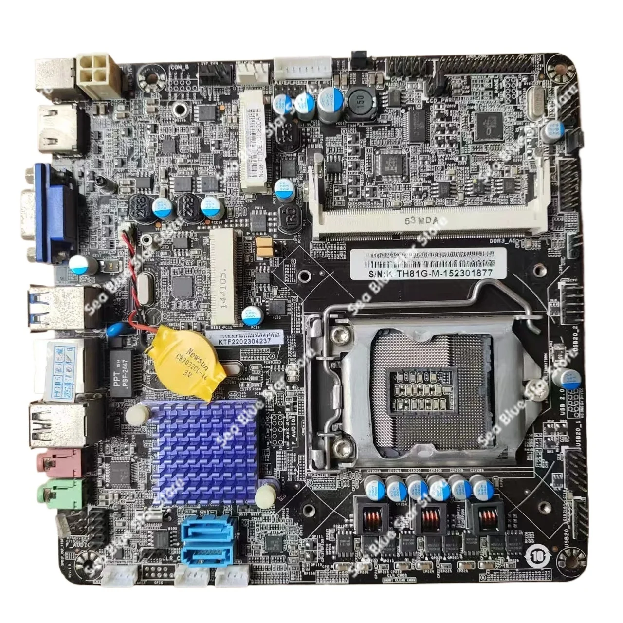 Industrial Control Main Board K-TH81G-M 1150 Interface H81 All Solid State Mini, Computer, Second-hand Disassembly Main Board