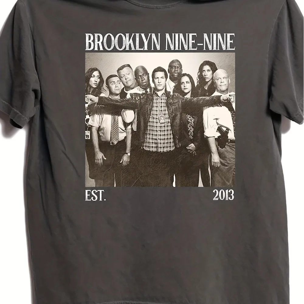 Brooklyn 99 TV Drama T-Shirt Herren Baumwolle Frühling/Sommer Neues Produkt Unisex T-Shirt