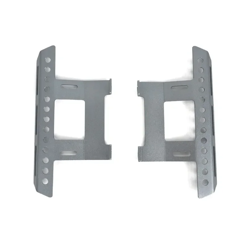 لوحات جانبية مدرعة صعبة دواسات معدنية منزلق لأجزاء ترقية 1/10 RC الزاحف المحوري SCX10 RC4WD TF2 RGT