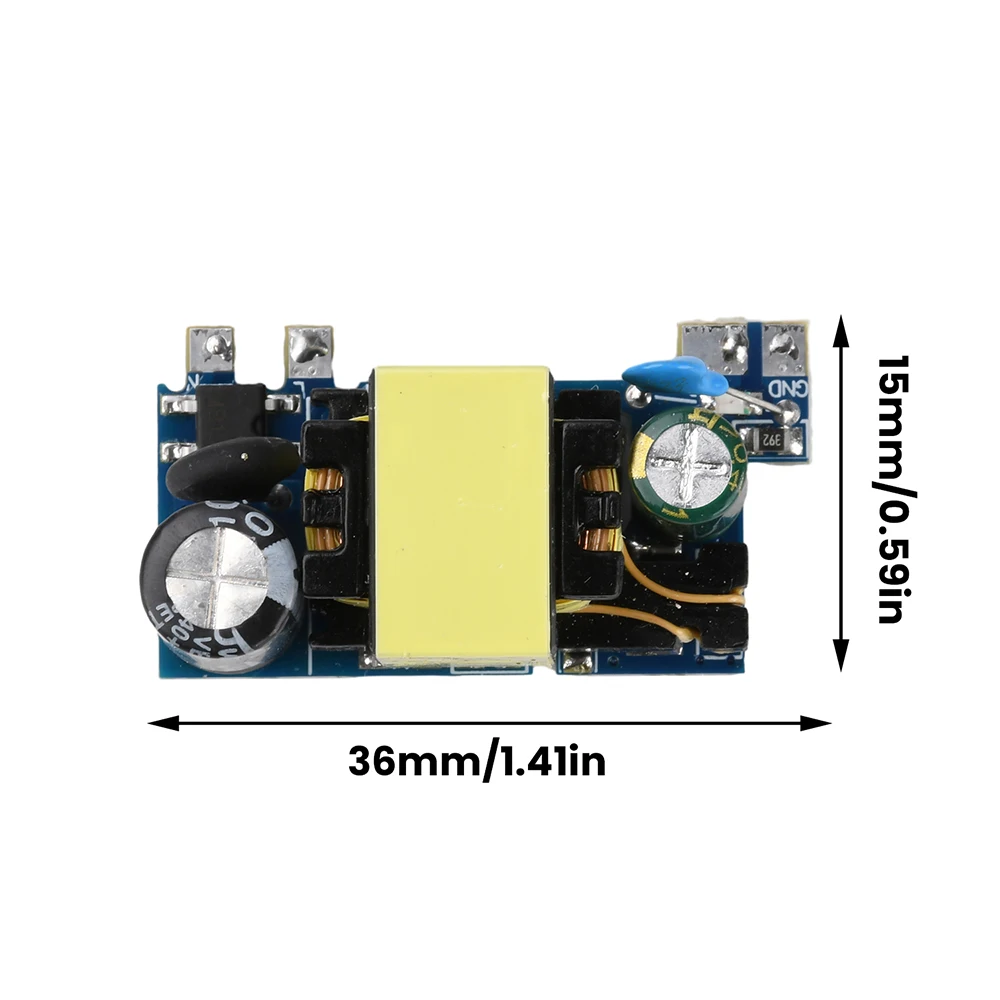 Precision 5V 12V 24V Isolated Switching Power Module AC-DC Step-Down Compact Wide Voltage Protection