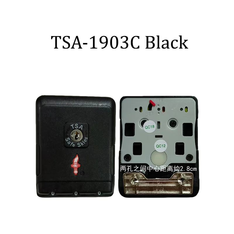 For TSA-1808/TSA-1903 Original Baggage Customs Lock Luggage Accessories Combination Lock Simple Portability Anti-theft Security