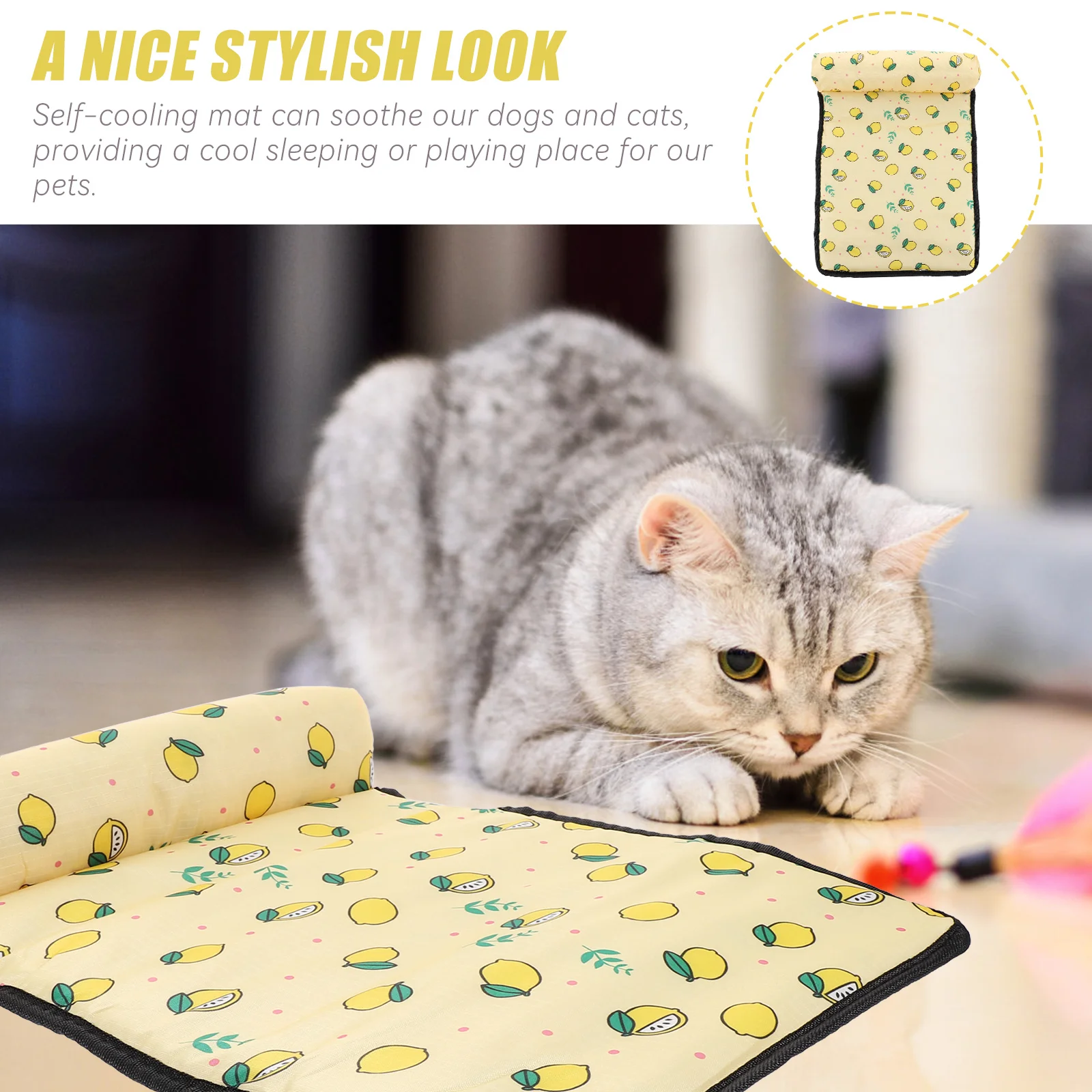 

Summer Cat Ice Blanket Dog Pad Bed Mats Cloth Small Sleeping Self Cooling Pet Mats for Dogs Summer Cooling Pad Blanket